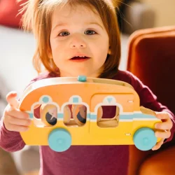 MELISSA &amp; DOUG - Bus - GO TOTs - Rul og K�r