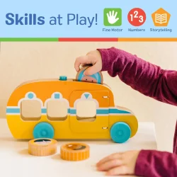 MELISSA &amp; DOUG - Bus - GO TOTs - Rul og K�r