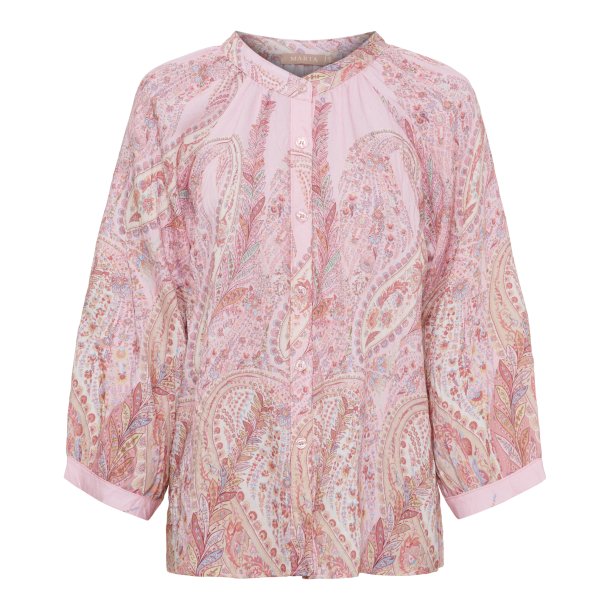 Marta Du Chateau - MdcJayla Bluse Rosa/m�nster.