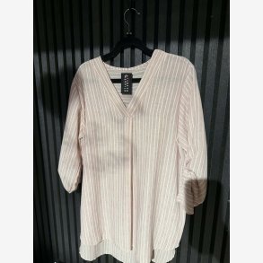 Tunika m. strib Oversize Rosa Onesize