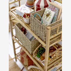 Bloomingville - Zep foldbar reol, Natur, Bambus L: 66 H: 105 B: 37 cm. 