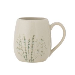 Bloomingville - Bea Krus m/hank Natur Stentj : 10 H: 10,5 cm.