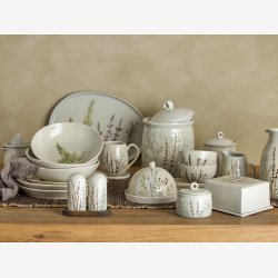 Bloomingville - Bea Krus m/hank Natur Stentj : 10 H: 10,5 cm.