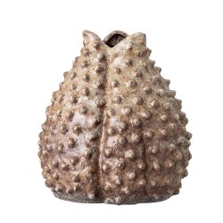 Bloomingville - Saifaldin Vase Brun Stentj : 18 H: 19 cm. 