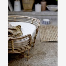 Bloomingville - Paco Hundekurv, Natur, Sukkerr L91xh34xw53 cm