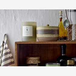 Bloomingville - ILLUME duftlys NO. 1 persille lime naturlig voks