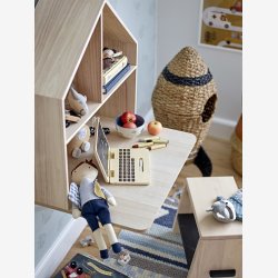 BloomingvilleMINI - Lai hylde/skrivebord. Kejsertr L: 61 H:61 D:47cm. 