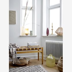 Bloomingville -  Emeli Deko Vase kvindekrop, Grn, Terrakotta L: 10 H: 16 B: 6,5 cm. 