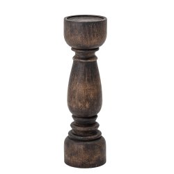 Bloomingville - Theron Piedestal, Brun, Mango : 12,5 H: 48 cm. 