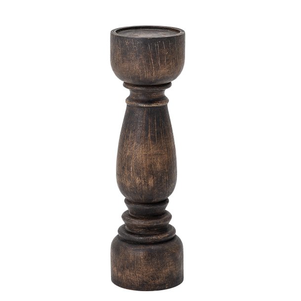 Bloomingville - Theron Piedestal, Brun, Mango : 12,5 H: 48 cm. 