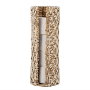 Bloomingville - Jussi Toiletpapir holder, Natur, Banana Leaf 17XH46 CM