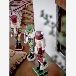 Nddeknkker Figur Deko Tr L: 8 H: 38 B: 7 cm. - Flere varianter 