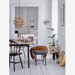 Bloomingville - Nico kurve i Bambus flere strrelser