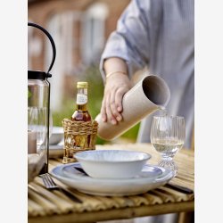 Bloomingville - Jala Rund Kurv Natur Rattan.