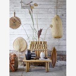 Bloomingville -  Oumou Vgdekoration, Natur, Palm Leaf L: 85 B: 40 cm. 