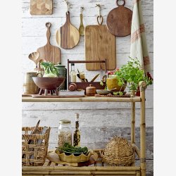 Bloomingville - Jas Opbevaringskasse, Brun, MDF, L30,5xH28xW10 cm