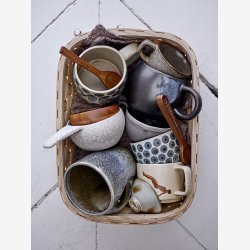 Bloomingville - Wilja Brd Kurv Spn flet, Flere strrelser 