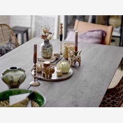 Bloomingville - Mamie Lysestage Kat Stentj L: 12 H: 16 B: 7,5 cm. 