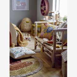 BloomingvilleMINI - Memmo pude m/bogstaver 40x40cm. 