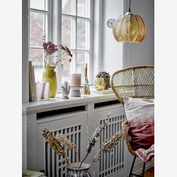 Bloomingville -  Reem Lysestage, Brun, Stentj L: 7 H: 8 B: 4 cm. 