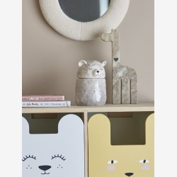 Bloomingville - Puk Krukke m/lg, Gr, Stentj : 10 H: 15 cm. 