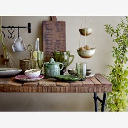 Bloomingville - Mauie Spisebord, Natur, Genanvendt tr L122XH68,5XW51 CM UDSTILLINGSMODEL