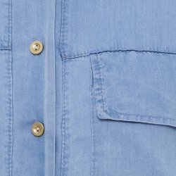 Marta Du Chateau - MdcKimberly Kjole Lysebl� Denimlook Flere strs.