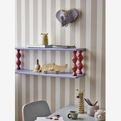 Bloomingville - Puk Krukke m/lg, Brun, Stentj : 7 H: 12 cm. 