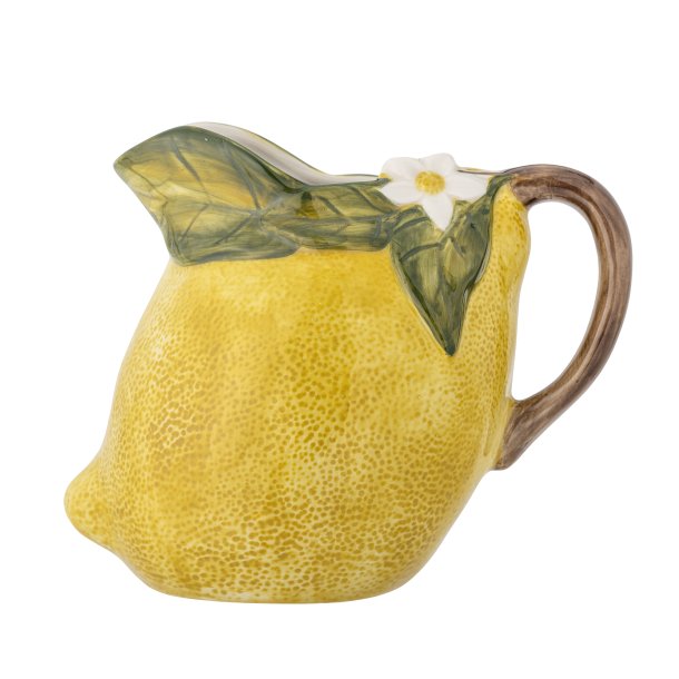 Bloomingville -  Limone Kande Citron, Gul, Stentj L: 19,5 H: 16 B: 12 cm. 