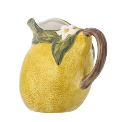 Bloomingville -  Limone Kande Citron, Gul, Stentj L: 19,5 H: 16 B: 12 cm. 