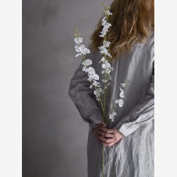 Orkide stilk Hvid L: 91,5 cm. 