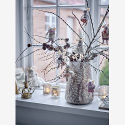 Bloomingville - Julemus Uld H: 12 cm. S�t m/3 stk. 