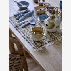 Bloomingville - Wrenna Tekande m/tesi, Gr, Stentj L: 24 H: 13,5 B: 13 cm. 