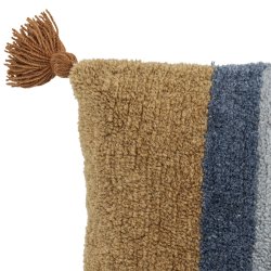 Bloomingville -  Centro Pude, Bl, Uld 45 x 45 cm. 