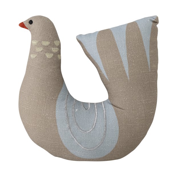 Bloomingville - Trudy Pude Hne, Brun, Bomuld OEKO-TEX 30 x 33 cm. 