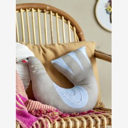 Bloomingville - Trudy Pude Hne, Brun, Bomuld OEKO-TEX 30 x 33 cm. 