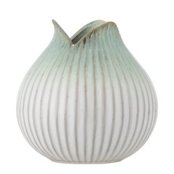 Bloomingville - Vase Skylar Grn Stentj : 19,5 H: 19,5 cm. 
