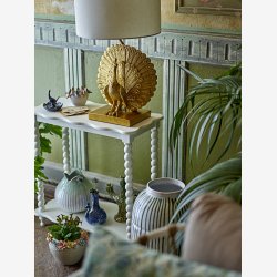 Bloomingville - Vase Skylar Grn Stentj : 19,5 H: 19,5 cm. 