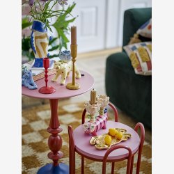 Bloomingville - Irving Vase Fisk Bl Stentj H: 22 L: 10,5 B: 7,5 cm. 