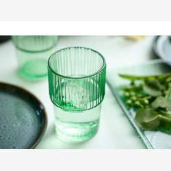 BITZ - Tallerken Gastro Sort/Grn 27xH2,5cm Stentj.