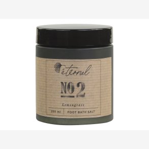 Chic Antique - ternel Fodbadesalt No. 2 - 250 ml Lemongrass