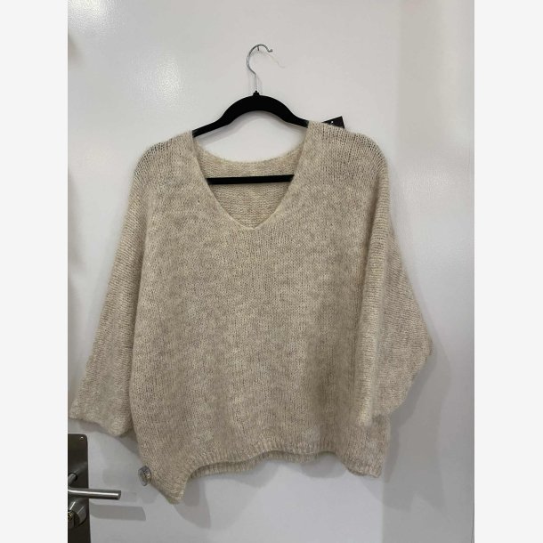 Strik Beige Onesize 46%polyester, 20%lana, 20%nylon, 10%alpaca, 4%spandex