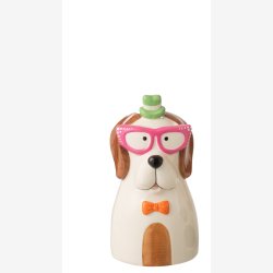 J-Line - Vase i hundeform Keramik 3 varianter 22,5x12,5cm