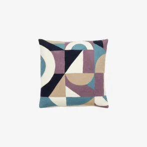 NORDAL - Pudebetr�k Lilla/Bl� 48x48 cm. 