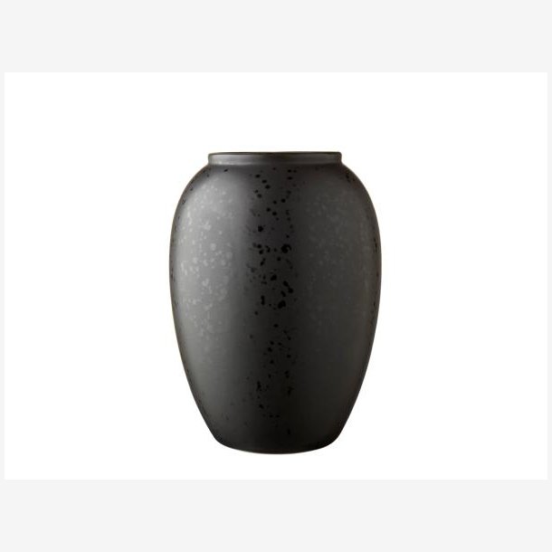 BITZ - Vase H:20 cm Sort
