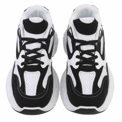 OLGA - Fritidssko Sort/Hvid