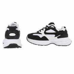 OLGA - Fritidssko Sort/Hvid