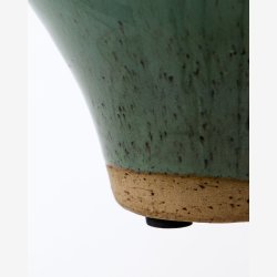 House Doctor - Vase Gr�n Lert�j H8.5xL9.5 cm.