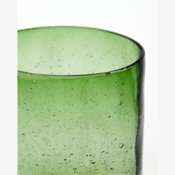 House Doctor - Tandb�rsteholder Gr�nt Glas 10,5x7,2 cm.