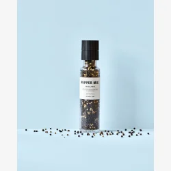 Nicolas Vah� - Peberblanding, sort og hvid, 160 g.
